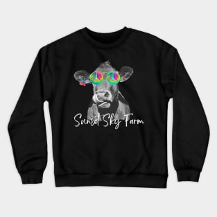 Sunset Sky Farm Winery 2 Crewneck Sweatshirt